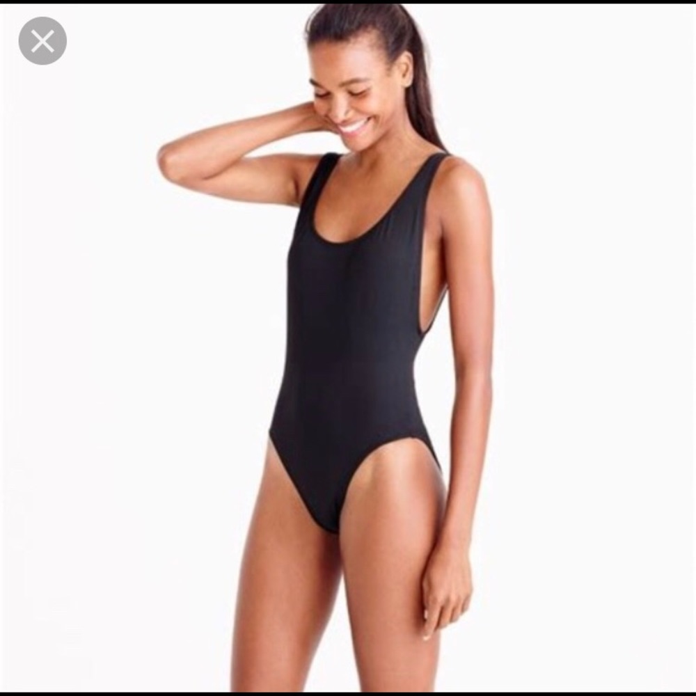 J. crew Scoopback one piece swimsuit
